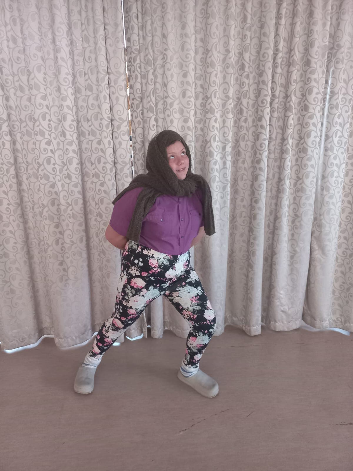 Learner having fun
